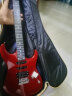 Tagima电吉他塔吉玛TG510 530 635单摇单单双男女初学者入门电吉他套装 TG-510MR单单双【金属红】39英寸 实拍图