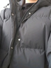 京东京造【聚热羽绒plus+】男士羽绒服外套冬季防钻绒短款 黑色L 实拍图