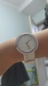 番米拉（PANMILA）手表女学生简约品牌国表休闲运动高中生女圆形大表盘硅胶石英女表 芋泥紫 实拍图