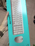 罗技（Logitech）MK251无线蓝牙键盘鼠标套装 办公商务笔记本电脑 数字键盘99键粉色键鼠套装（K251键盘+M196鼠标） 实拍图