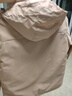 BRELRMON加绒外套风衣男女冲锋衣单层秋冬防风保暖软壳工装韩版户外夹克 9930S子鸢粉-女【纯色】 XL 实拍图