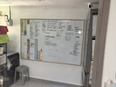齐富（QIFU） 齐富(QIFU)木框磁性挂式白板办公家用黑板墙粉笔书写绿板家用软木背景照片墙留言 木框单面白板 120*180CM 实拍图