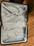 90分行李箱20英寸拉杆箱商务可登机旅行箱密码箱子多瑙河灰色 晒单实拍图