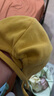卡度熊（KADUXIONG）婴儿帽子春秋季宝宝可爱超萌秋冬婴幼儿护耳新生儿女宝宝胎帽男童 猫耳黄色（棉布内衬） 1-10个月（建议头围35-45cm） 实拍图