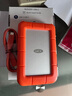 LaCie 小金刚 移动硬盘 Type-C/USB3.2 Rugged 三防 USB3.2-C套装版 1TB 实拍图