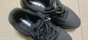 安踏男鞋运动鞋男秋冬季男士软底网面透气跑步鞋休闲鞋皮面防水鞋子男 (秋冬季新款保暖纯黑皮面)黑色 39 （6.5码） 实拍图