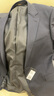 雅戈尔（YOUNGOR）西服男士050款上衣秋冬青年男套西上衣羊毛面料经典西服 藏青 L 175/100A 实拍图