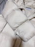 美力城[檀健次同款]90%鹅绒服短款羽绒服女轻暖泡芙外套暖天鹅系列156 铂金白 M 【建议50-60kg】 实拍图