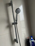 QINNU高品质精铜体增压淋浴花洒喷头加压粗大孔出水洗澡淋雨沐浴 全铜体增压花洒+1.5米防爆管 实拍图