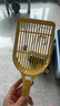 Mango蛮果宠物猫砂铲子猫铲屎神器工具猫铲豆腐砂膨润土猫砂铲细孔长柄 黄色小号 实拍图
