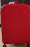 米熙高颜值红色行李箱结婚陪嫁旅行箱子密码箱拉杆箱女22英寸复古红36 实拍图
