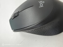 罗技（Logitech）M275鼠标 无线鼠标 办公鼠标 右手鼠标 黑色 带无线2.4G接收器 实拍图