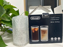德龙（Delonghi）咖啡机 咖啡冷萃杯 隔热玻璃水杯300ml 2只装 双层玻璃杯礼盒装 配件 实拍图