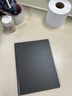 天色 A4对折板夹A5文件夹夹板便携加厚写字垫板会议书写资料档案收纳合同签约办公用品TS-1883玛瑙灰 实拍图