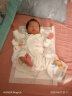 贝瑞加（Babyprints）婴儿连体衣2件装新生儿长袖爬服初生宝宝四季内衣纯棉衣服 粉52 晒单实拍图