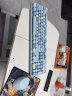摩天手(Mofii) sweet无线复古朋克键鼠套装 办公键鼠套装 鼠标 电脑键盘 笔记本键盘 蓝色混彩 实拍图