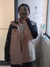骆驼（CAMEL）三防冲锋衣户外登山服防风防水防污三合一运动外套 A9W214119AX，黑色，男女同款 M 实拍图