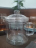 chomu高硼硅双层玻璃杯家用耐高温杯子马克杯带盖水杯办公室茶杯咖啡杯 500ml 晒单实拍图