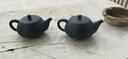 瓷牌茗茶具黑陶茶壶陶瓷功夫茶具泡茶壶过滤侧把防烫黑禅风粗陶普洱红茶单壶 【黑陶螺纹】茶壶 实拍图