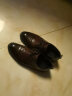 海澜之家（HLA）商务休闲皮鞋男保暖头层牛皮德比鞋HAAPXM4CBA423 棕色（加绒）40 晒单实拍图