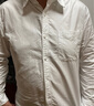 BLACKMONDAY纯棉牛津纺长袖衬衫男全棉抗皱免烫纯色男士商务休闲衬衣 实拍图