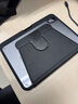 智思慧 适用Apple iPad mini A17Pro保护套8.3英寸苹果平板mini7/6旋转横竖支撑透明壳硅胶防摔皮套 黑色 实拍图