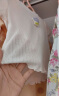 巴拉巴拉宝宝短袖t恤婴儿女童上衣2024夏装透气清新舒适时髦208224117021 晒单实拍图