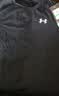 安德玛（Under Armour）童装儿童运动速干衣服透气男童长袖T恤休闲圆领上衣 黑色 130 实拍图