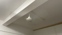美的（Midea） 吊扇家用客厅电风扇轻音铁叶大风力宿舍工厂楼顶扇吸顶风扇 白色 FC120-BA（48寸/1.2米） 实拍图