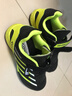 回力童鞋儿童足球鞋2025春季新款男童碎钉软底防滑训练鞋学生运动鞋 黑荧光绿 30码 内长约19.8cm 实拍图