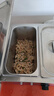 欧芬莱商用快餐保温台加热控温不锈钢台式保温售饭台食堂自助热菜打菜台 A3三盒（带盒带盖加厚款） 实拍图