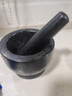 全适大理石捣蒜器蒜臼子压蒜器蒜泥器石臼家用研磨器捣药捣姜器捣料器 实拍图