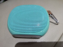 小霸王 D55蓝牙音箱便携式可爱迷你户外运动小音响低音炮插卡音箱 天蓝色 实拍图