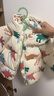 嘟嘟家宝宝棉服外套冬装儿童加厚棉袄男童上衣婴幼儿女童衣服童装 白底满印MA034 90 实拍图