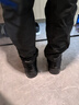回力棉鞋男冬季加绒加厚保暖防水防滑爸爸中老年老人鞋棉靴子男雪地靴 黑黑中筒 44 实拍图