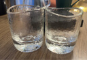 泰摩 日式锤目纹玻璃杯咖啡杯套装礼盒 锤纹公道杯茶杯 咖啡品鉴杯 锤目杯2个装 70ml 实拍图