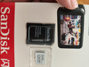 闪迪（SanDisk）128GB TF（MicroSD）4K内存卡 行车记录仪 监控摄像头专用 10,000小时录制 重复读写高耐用存储卡 实拍图