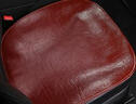 百冉头层水牛皮汽车坐垫纯牛皮凉垫无靠背真皮座垫透气车垫主驾驶方垫 主驾一位咖棕色 其他车拍下留言车型 实拍图