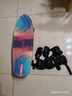 迈卡龙S7陆地冲浪板初学者滑板成人儿童专业刷街代步免蹬地陆冲板大鱼板 S7-30寸极光 实拍图