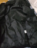 YOOOURTHING夹克男春秋冬连帽外套韩版潮流加绒加厚修身大码青少年休闲上衣男 JK2130-黑色 常规 XL (建议115-135斤) 实拍图