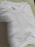 拇指白小T【明星同款】二代三防长袖T恤女装秋冬纯棉内搭体恤打底衫男女款 三防款-男 款白色 3XL 实拍图