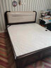 凤琦紫金檀木实木床双人床1.8米2米 新中式主卧软靠床婚床储物大床 实木床+2床头柜+9D抗菌乳胶床垫 1.8*2.0米 框架结构 实拍图