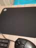 镭拓（Rantopad）G3 硬质布面电竞鼠标垫游戏鼠标垫 电脑办公垫 幻影黑 实拍图