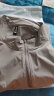 才子品牌冰丝防晒衣服男士2024年夏季薄款中年休闲凉感皮肤衣夹克外套 深灰 5XL 晒单实拍图