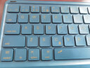 航世（BOW）HB321 充电无线蓝牙智能触控键盘 时尚超薄便携手机平板ipad电脑苹果小米华为办公通用键盘 暗绿 实拍图