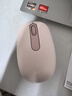 罗技（Logitech）M196 无线蓝牙鼠标 办公鼠标 笔记本商务办公家用 小巧便携 对称手型 玫瑰粉 实拍图
