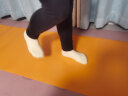 滑雪垫健身滑行板家用滑雪垫室内腹肌训练滑步板带鞋套1.8m橙色 实拍图
