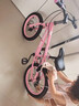 永久（FOREVER）儿童自行车3-6-10-12岁儿童单车男孩童车女童自行车 樱花粉 辐条轮 后座版 16寸【适合身高105-135】 实拍图