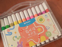 马可（MARCO）可水洗马克笔24色双头水彩笔画笔学生美术荧光记号笔文具手绘画礼物学生文具开学礼美术写生水彩笔 实拍图