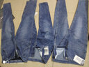 东方骆驼（EASTERN CAMEL）牛仔裤男2025新款百搭裤子男冬季弹力直筒宽松休闲潮牌九分长裤 806蓝色（加绒） 31 实拍图